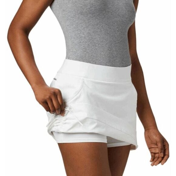 Columbia NWT size XL white skort Jupe short active fit - Picture 4 of 12
